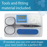 Instant Smile Complete Your Smile Temporary Tooth Replacement Kit - Replace a missing tooth in minutes - Patented