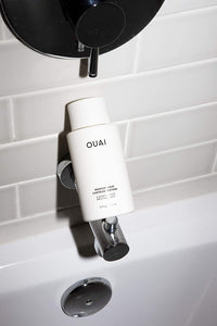 OUAI Medium Conditioner. Strengthening Keratin, Nourishing Babassu and Coconut Oils and Kumquat Extract Leave Hair Hydrated, Shiny and Smooth. Free from Parabens, Sulfates and Phthalates (10 oz)