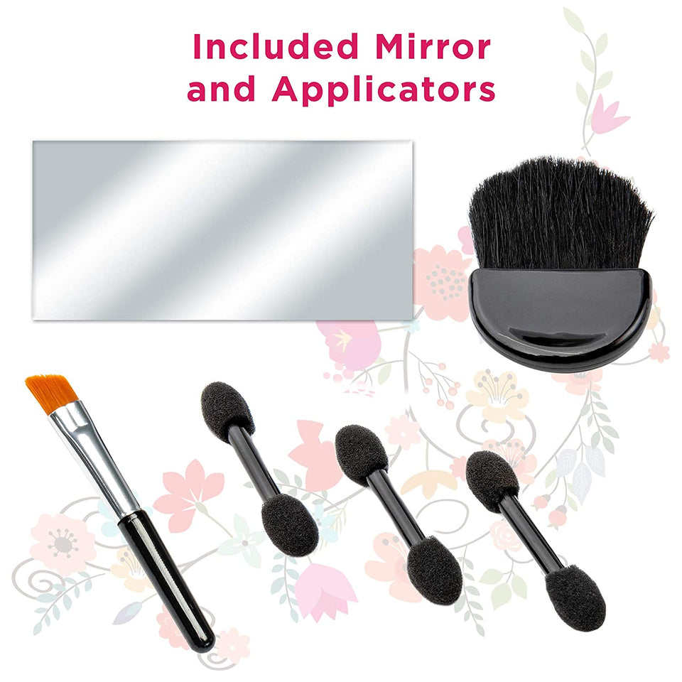 Vokai Makeup Kit Gift Set - 41 Eye Shadows, 7 Body Glitters, 1 Lip Liner Pencil, 1 Lipsticks, 4 Blushs, Eye liner pencil, 5 Concealers, 2 Lip Gloss, 5 Bronzers, Mirror