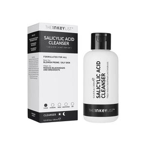 The INKEY List 2% Salicylic Acid Cleanser to Reduce Blackheads and Breakouts for Oily Blemish Prone Skin 150ml