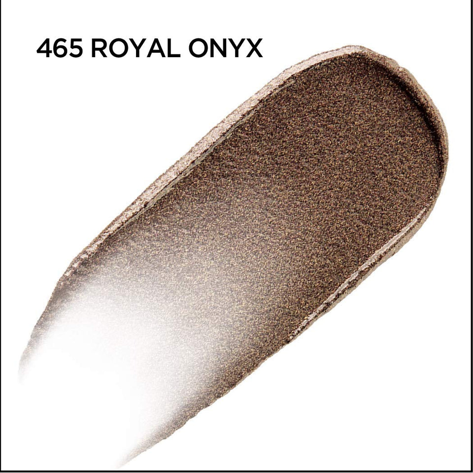 L'Oreal Paris Makeup Brilliant Eyes Shimmer Liquid Eye Shadow, Longwearing Lasting Shimmer, Crease Resistant, Flake-Proof, Precision Applicator, Quick Dry, Non-Greasy, Royal Onyx, 0.1 Oz.