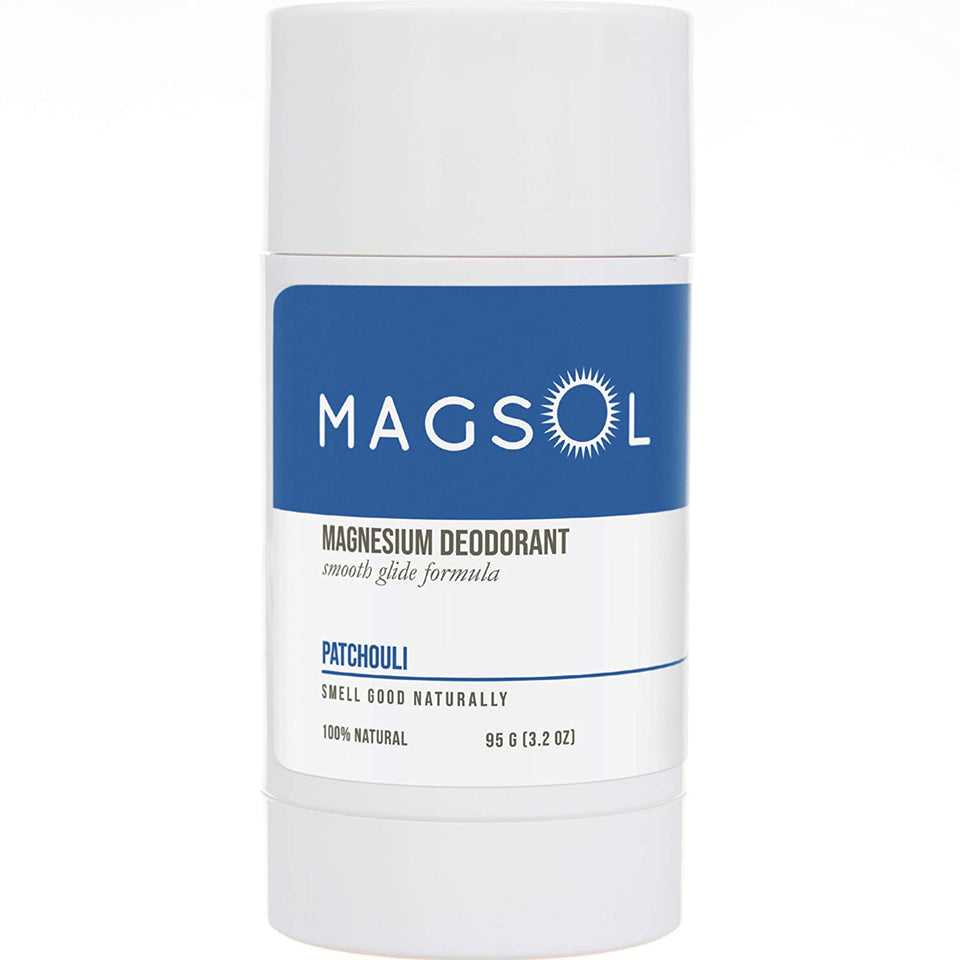MagSol Organics Magnesium Deodorant 3.2 oz (95 g) (Patchouli)