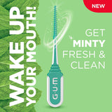 GUM-6705R Soft-Picks Comfort Flex Mint Dental Picks, New Invigorating Mint Flavor, 80 Count
