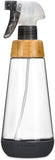 Full Circle Service 16-Ounce Multi-use Refillable Glass Spray Bottle, Gray