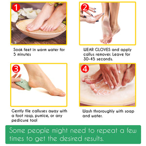 Tachibelle Callus Remover ULTRA Scent For Feet, Professional Strong Callus and Corn Eliminator Feet Pumice Dead Skin Heel and Toe 4 oz.