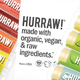 Hurraw! Coconut Lip Balm, 3 Pack: Organic, Certified Vegan, Cruelty and Gluten Free. Non-GMO, 100% Natural Ingredients. Bee, Shea, Soy and Palm Free. Made in USA