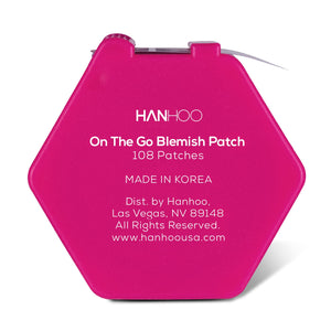 Hanhoo On the Go Blemish Patch | Hydrocolloid Spot Treatment | Translucent Patch for Surface and Active Acne | Treats and Reduces Size of Acne | Travel-friendly (108 count)