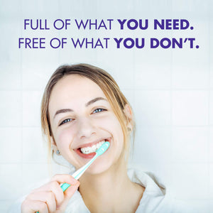 Arm & Hammer Essentials Whiten & Strengthen Fluoride Toothpaste, 100% Natural Baking Soda, Fresh Mint, 4.3 Oz (Pack of 4)