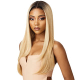 Premium Swiss Lace Front Wig Melted Hairline AALIYAH Ear-to-Ear Soft Lace Pre-attached Elastic band Pre-Plucked (1B)