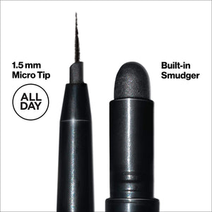 Revlon Colorstay Micro hyper Precision Gel Eyeliner, Waterproof, Long wearing, 0.009 Oz, Black