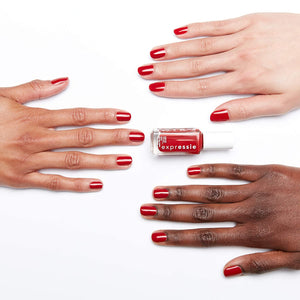 essie expressie Quick-Dry Nail Polish, Red 190 Seize The Minute, 0.33 Ounces