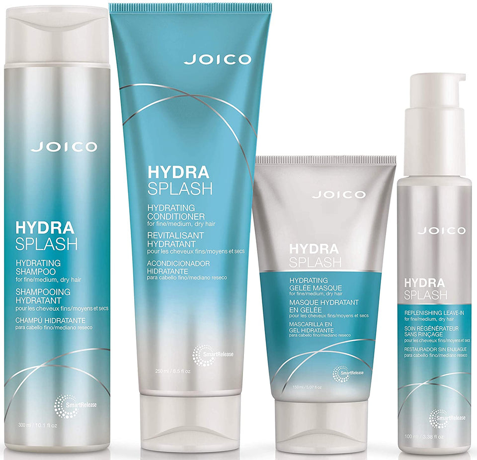Joico HydraSplash Hydrating Gelée Masque | Replenish Hydration & Add Shine | Light-Weight & Thirst-Quencher | For Fine/Medium & Dry Hair