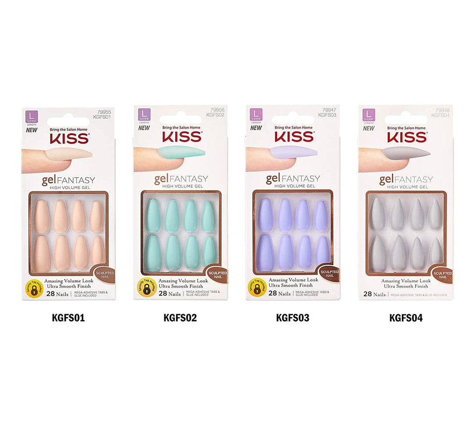 Kiss Gel Fantasy Sculpted Nails (KGFS03)
