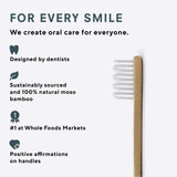 PLUS ULTRA Case Bundle | 1 Kids Size Toothbrush & 1 Kid's Bamboo Travel Case