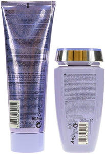 Kerastase Blond Absolu Bain Ultra-Violet & Cicaflash Conditioner 8.5 oz ea