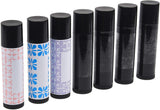 Kare & Kind Lip Balm Filling Tray Kit - 1x Filling Tray, 1x Spatula, 50x Lip Balm Tubes (Black), 50x Writable Sticker (3 colors), 50x Printed Stickers (Transparent) - DIY Homemade Lip Balm - Gift Idea