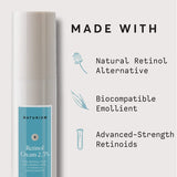 Retinol Complex Face Cream 2.5% - 1.7 oz, Radiant Complexion, Even Skin Texture, Moisturizing Skin Repair Facial Cream with Retinol Complex Plus Hyaluronic Acid & Vitamin E by Naturium