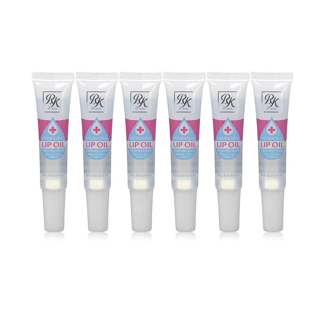 Ruby Kisses Hydrating Lip Oil Clear RLO01 (6 PACK)