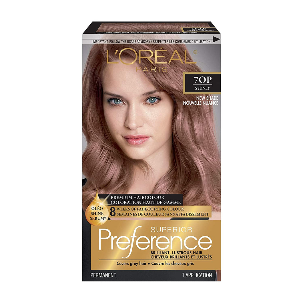 L'Oreal Paris Fade-defying + Shine Permanent Hair Color, Rich Luminous Conditioning Colorant, up to 8 Weeks Of Fade-Defying Hair Color, Light Lilac Opal Brown