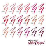 L'Oreal Paris Infallible Matte Lip Crayon, Caramel Blonde (Packaging May Vary)