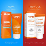 Carpe No-Sweat Breast (Pack of 3) - Helps Keep Your Breasts and Skin Folds Dry - Sweat Absorbing Lotion - Helps Control Under Breast Sweat - Great For Chafing and Stain Prevention