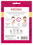 Burt’s Bees Hydrating Facial Sheet Mask with Watermelon, Single Use Sheet Mask, 6 Count (Package May Vary)