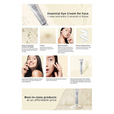 Aesthetic Hydration Cosmetics AHC Face Moisturizer Essential Eye Cream for Face Anti-Aging Hydrating Korean Skincare 1.01 oz
