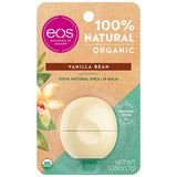 eos USDA Organic Lip Balm - Vanilla Bean | Lip Care to Nourish Dry Lips | 100% Natural and Gluten Free | Long Lasting Hydration | 0.25 oz