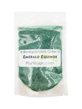 Emerald Equinox Biodegradable Glitter 1/2 Ounce - Made from Plant Cellulose, Earth Friendly. Perfect for Body, Cosmetics, Crafts, DIY Projects. Can be Mixed with Lotions, Gels, Oils, Face Paint