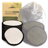 Reusable Cotton Pads For Face - 20 Pk W/Laundry Bag - Soft USA-Designed Reusable Makeup Remover Pads - Washable Bamboo Cotton Rounds - Round Cotton Facial Pad For Toner - Face Rounds For Make Up