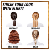 L'Oreal Paris Elnett Hair Care Elnett Satin Extra Strong Hold Hairspray - Unscented, Long Lasting + Humidity Resistant, Hair Styling Spray, 2.2 oz